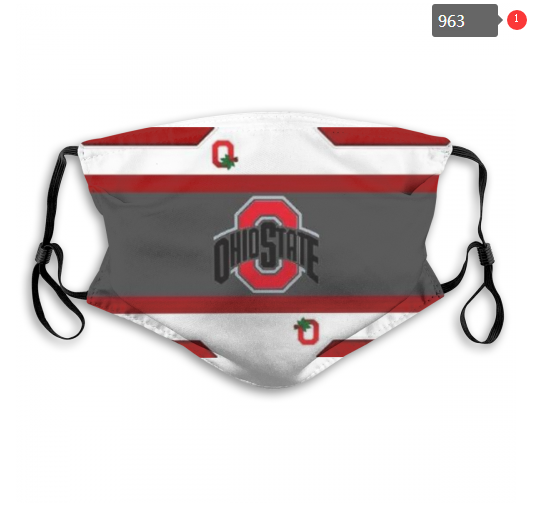 NCAA Ohio State Buckeyes #6 Dust mask with filter